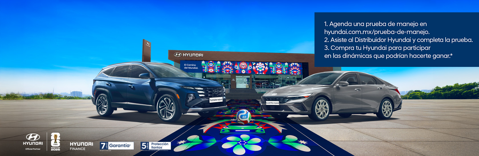 Prueba de manejo mundialista Hyundai